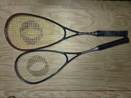 2 Squashschläger Race 8 und Apex 1 gebraucht