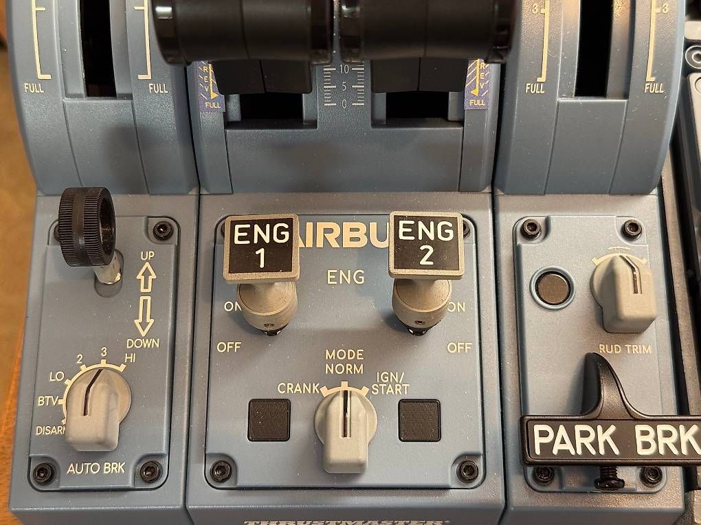 Controller: Vendo Thrustmaster Airbus TCA Quadrant + Slats, Flaps e SL3 – Usato da S. Vittore venduto da damonbonesi 1