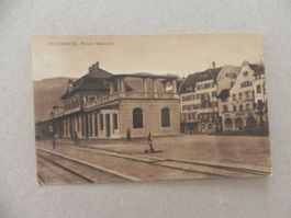 Ansichtskarte Karte Rheineck SG Hotel & Bahnhof Zug 1911
