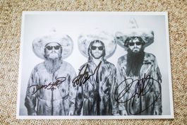 ZZ Top - Original Autogramm in person