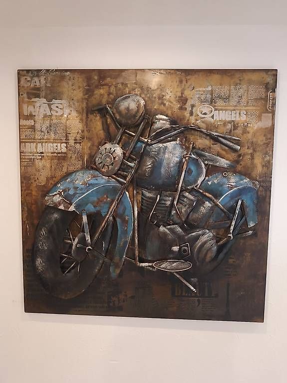 Foto & Immagini: Metallbild 3D neuwertig  – Usato da Rüthi (Rheintal) venduto da Moto-Marte-Rheintal