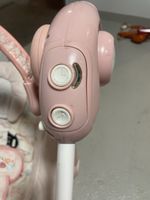 Babywippe elektrisch mit Musik rosa gebrauchter Zustand