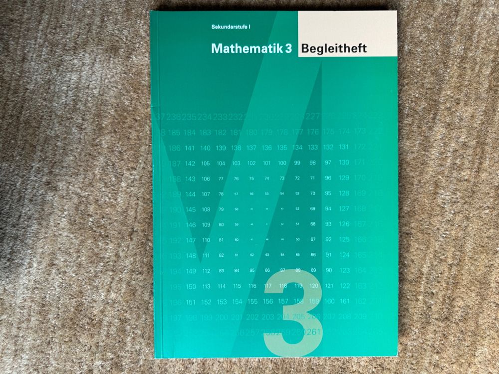 Mathematik. 3 Begleitheft LMVZ | Kaufen Auf Ricardo