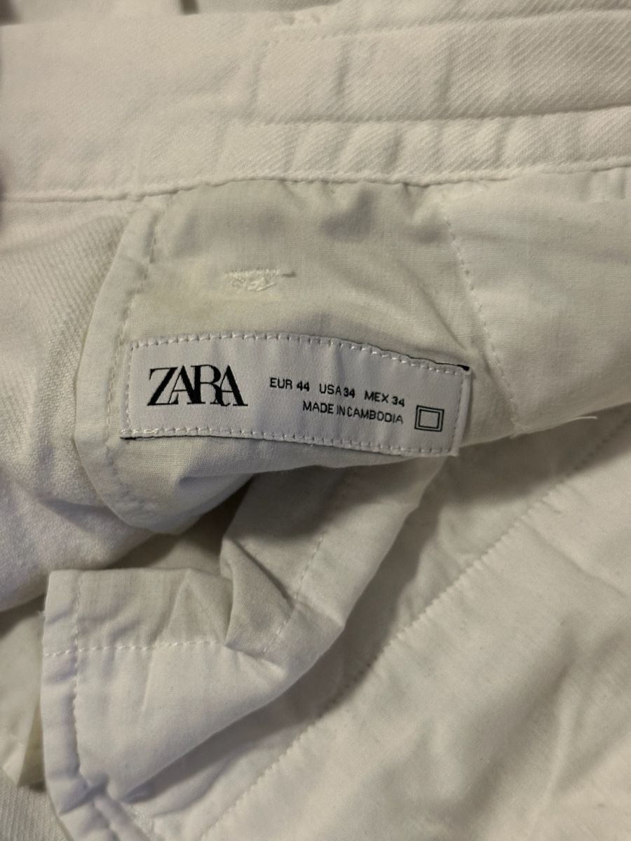 Zara Pantaloni: Zara Herrenhose, Grösse 44, Weiss, – Usato da Zürich venduto da kri_hy6t 3