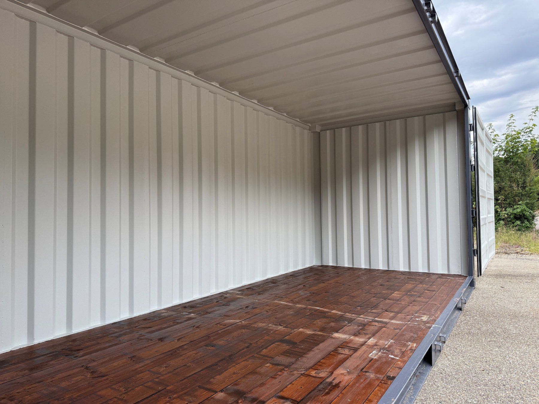 Contenitori edile: 20 Fuss Lagercontainer in grau, Open Side – Nuovo e nell'imballaggio originale da grosswangen venduto da Poliniman0 6