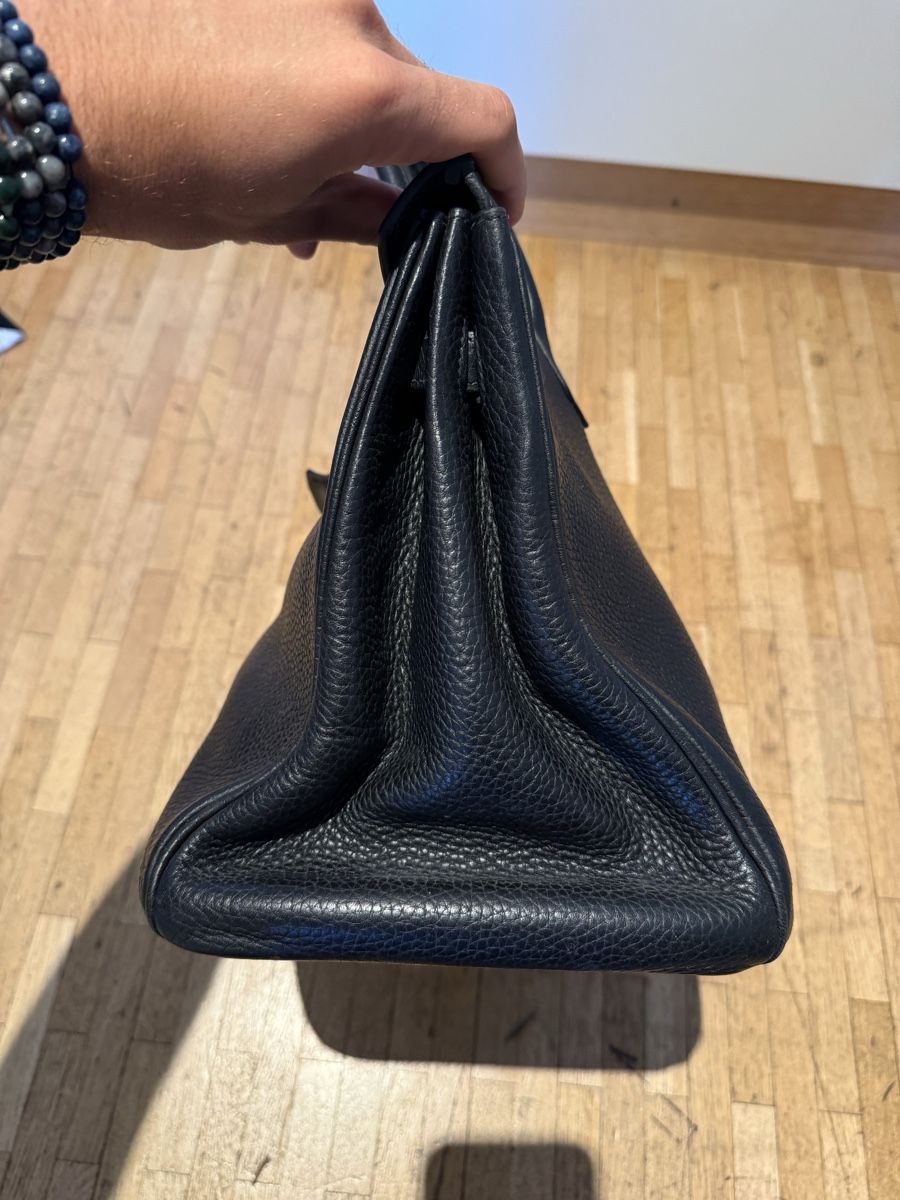 Hermès Taschen für Damen: Hermès Birkin 35 Black Togo 2005 – Gebraucht aus Genève von SG_73 4