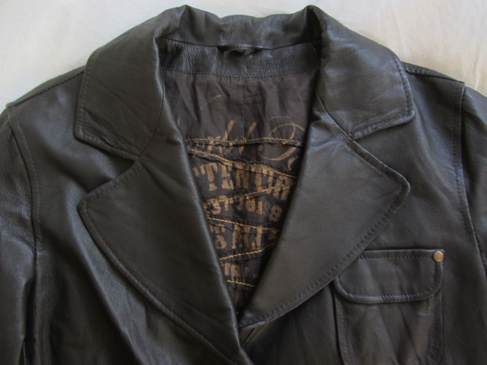 Vestes: Lederjacke dunkelbraun - 42 – D'occasion à Zürich par Diazaio 4