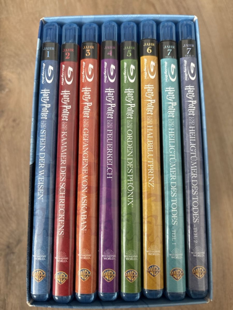 Tutti i DVDs: Harry potter complete collection 8 filme blurays – Usato da Oberentfelden venduto da Rabaelikus 3