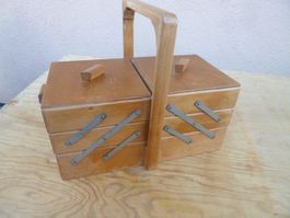 Nähkästchen Nähkasten Schmuck Kasten Schneider Design Deco