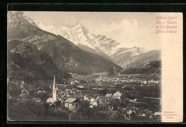 Sils, Ortsansicht mit Blick auf Thusis u