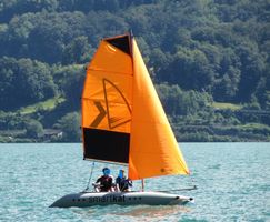 SMARTKAT Hightech-Segelkatamaran - leicht transportierbar
