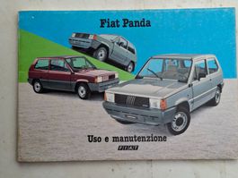 Uso e manutenzione Fiat Panda 30/45/4x4, von 1985