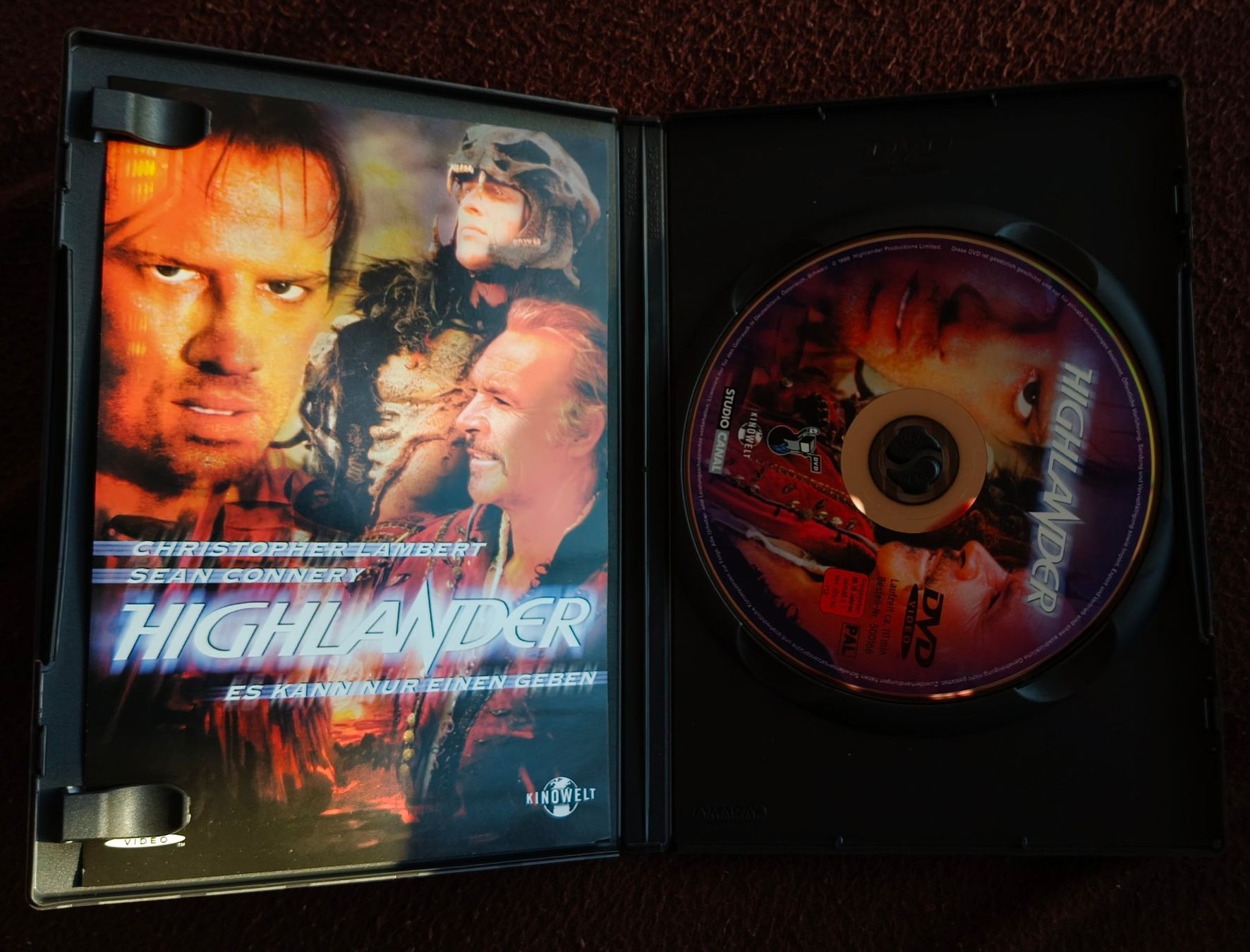 Tutti i DVDs: DVD Highlander mit Christopher Lambert und Sean Connery – Usato da Heerbrugg venduto da sve_p826 2