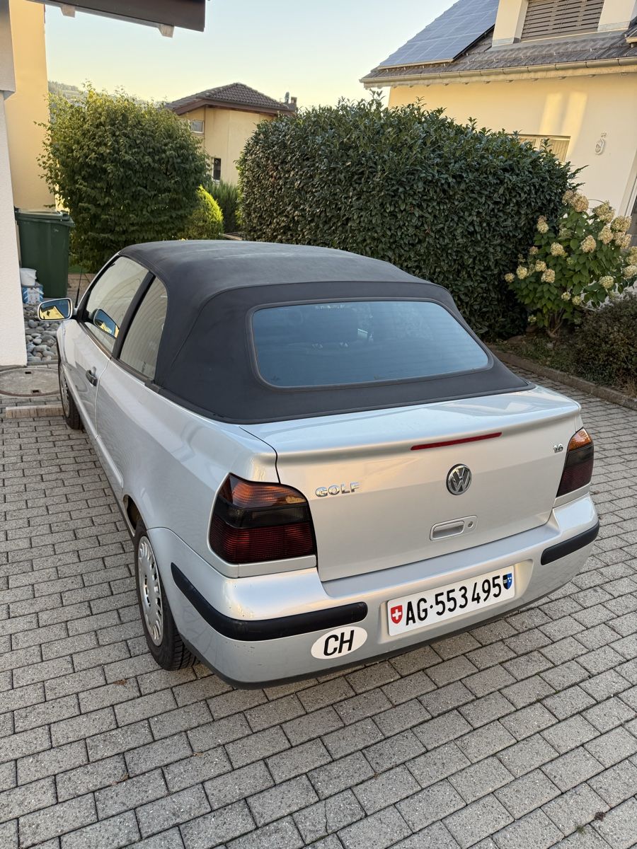 VW Autos: VW Golf 3 Cabriolet 1.6  – Gebraucht aus Wohlen AG von fab_7lzz 1