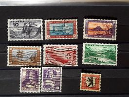 Pro Juventute Lot gestempelt (Wellen) ab 1929