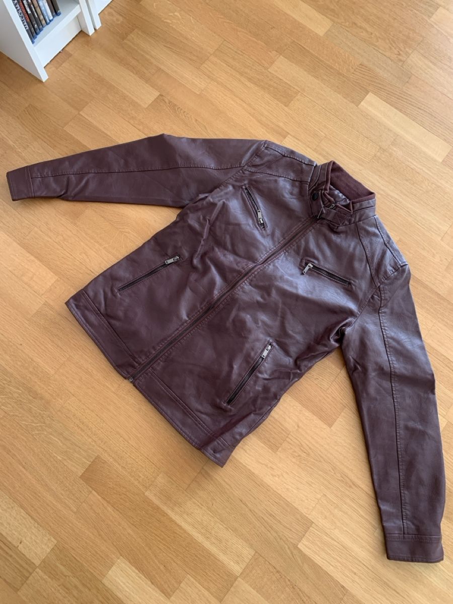 Jacken: Kunstleder Jacke Bordeux NEU – Neu und originalverpackt aus St. Gallen von menchild 1