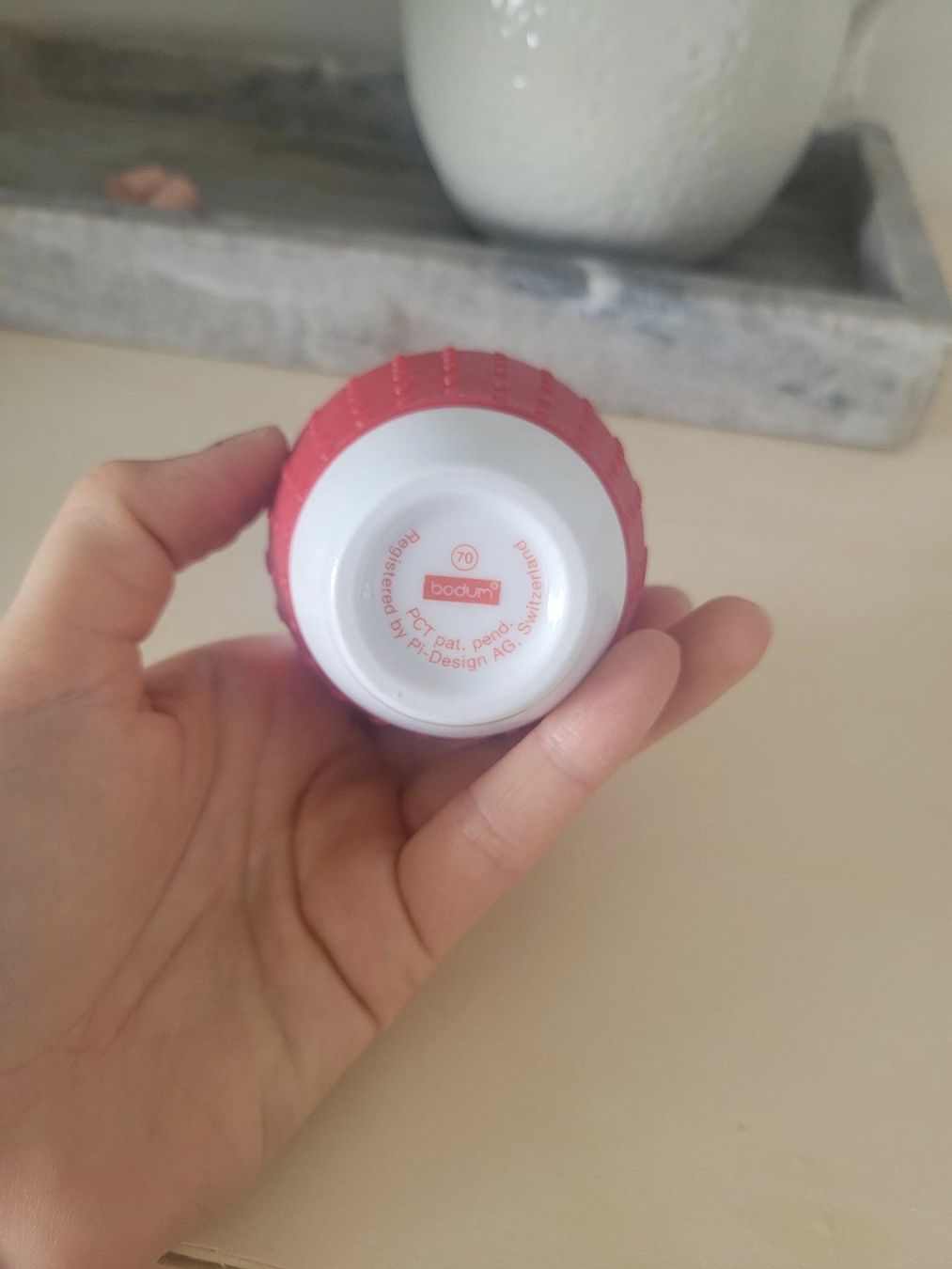 Bodum Tazze: Bodum Pavina Espressobecher | rot | 80ml – Usato da Zürich venduto da HelloSunshine8048 2