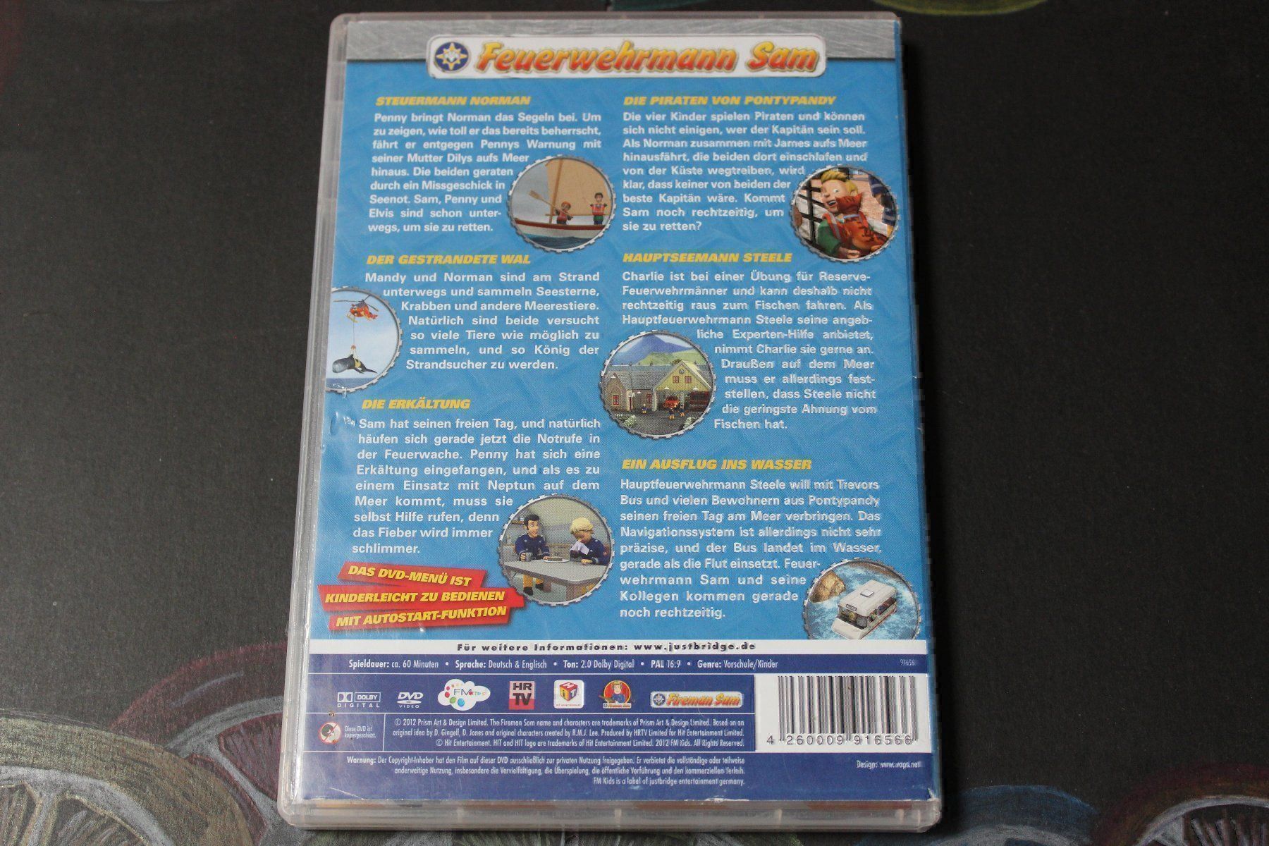 Tutti i DVDs: FEUERWEHRMANN SAM - WILDE GEWÄSSER DVD!! – Usato da Tübach venduto da JamesStone 2