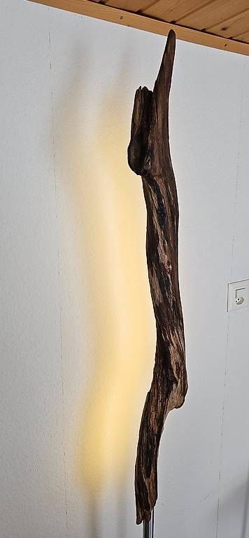 Lampen: Schwemmholz - Altholz Lampe Stehlampe – Gebraucht aus Ringgenberg BE von Yamaha1989 2