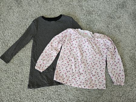 2 Langarmshirts Mädchen Grösse 92, guter Zustand!