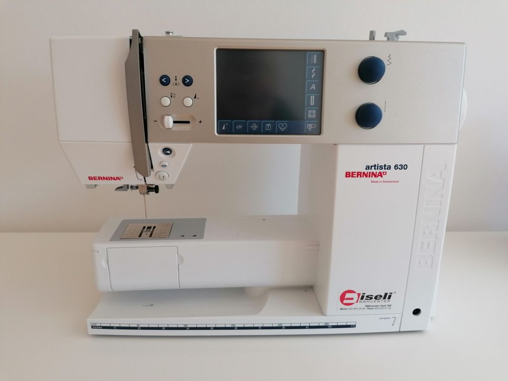 Bernina Artista 630 inkl. Stickmodul Touchscreen defekt Kaufen auf