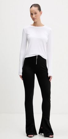 Cotton flared pants Hugo Boss Nuflare B XS size