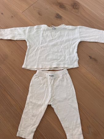 Hose/Shirt Set, Creme, Zara, 6-9M, 74