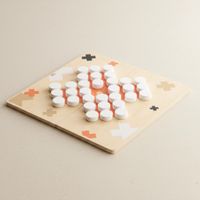 Moulin et Solitaire "Gold Edition" en bois / NEUF