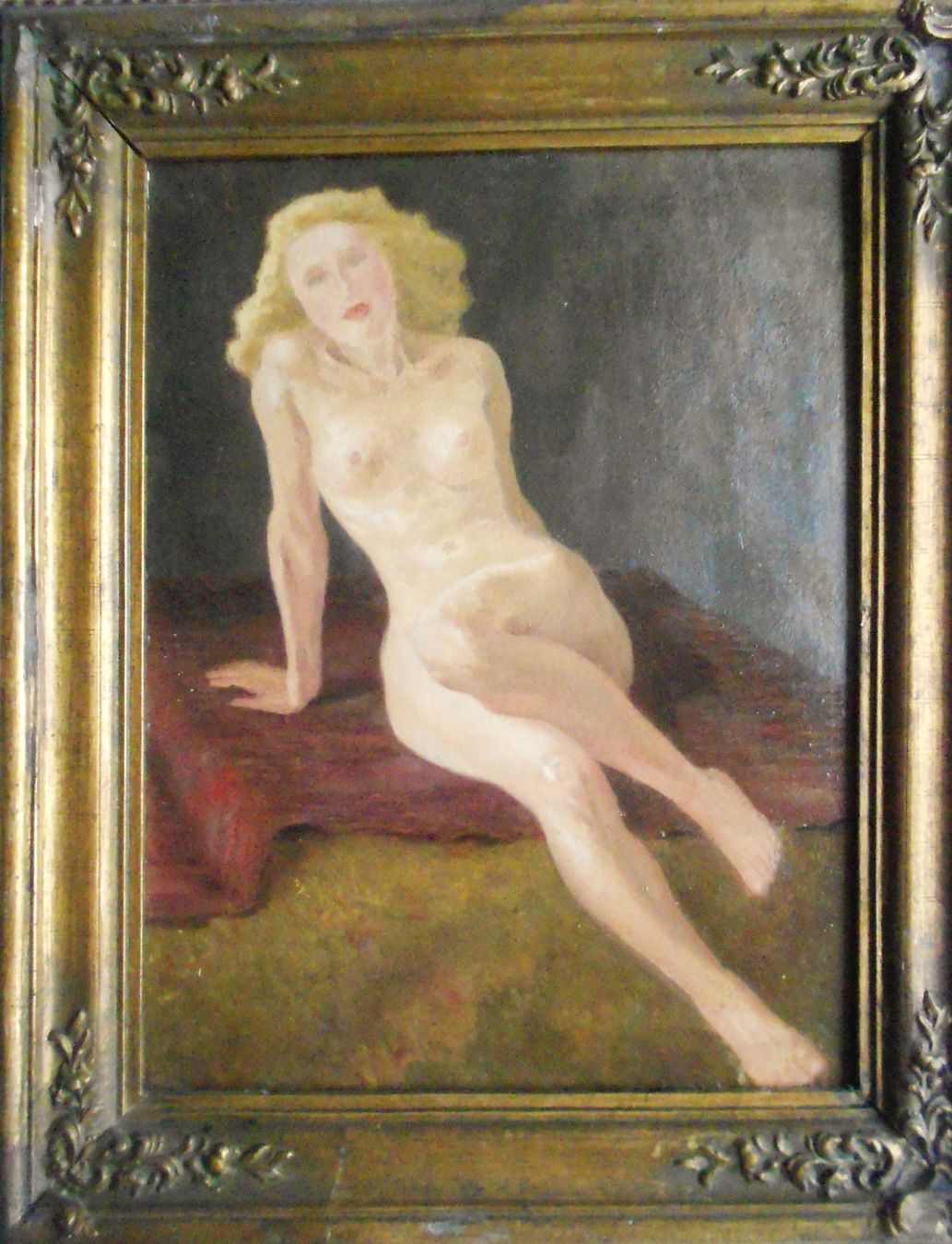 Dipinti: Dame Akt Monogramm EB oder ESS 1930/40er Jahre ? – Usato da Dübendorf venduto da ArtExpression