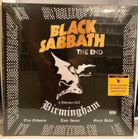 BLACK SABBATH “The End Live Birmingham 2017” 3LP NEU 180gr
