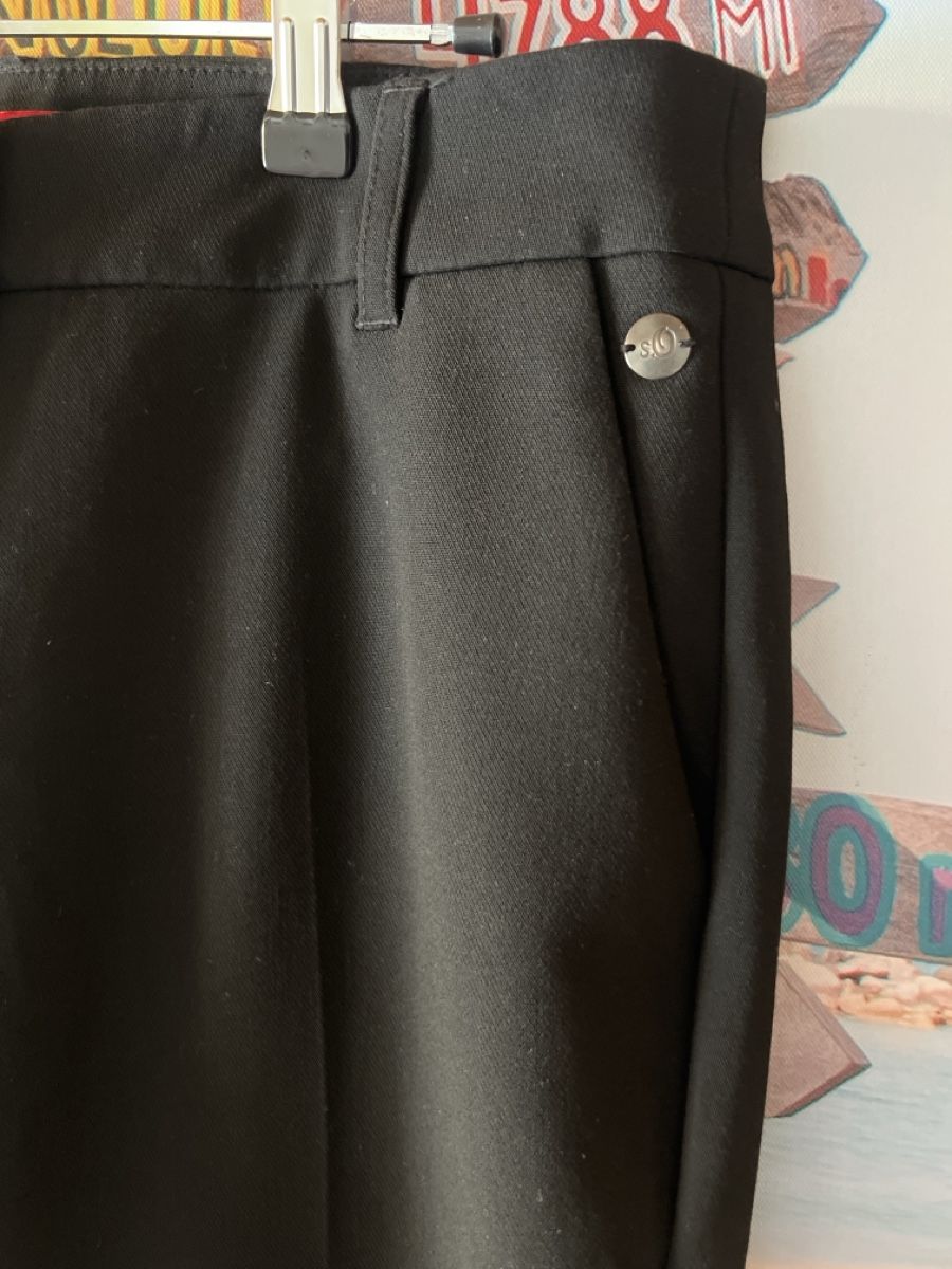 S.Oliver Pantaloni: S.Oliver Stoffhose, schwarz, Gr. 34 – Usato da Linden venduto da Annelie12 1