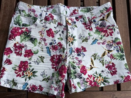 Sommer Shorts Blumenmuster Gr. 38 🌸🌺🌼