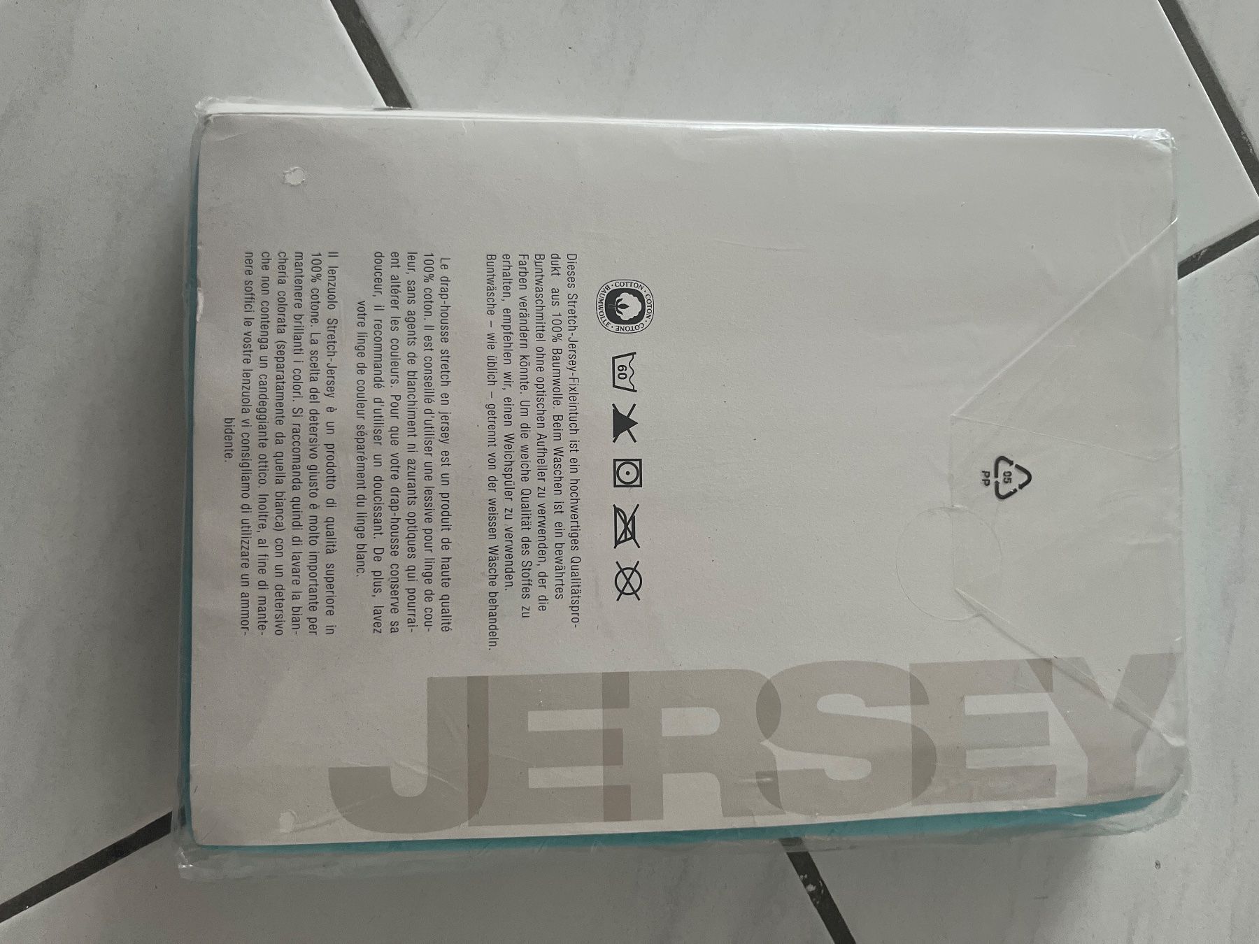 Bettwäsche: Fixleintuch Jersey 160x200 cm neu – Neu (gemäss Beschreibung) aus Chiasso von AzenYa 1