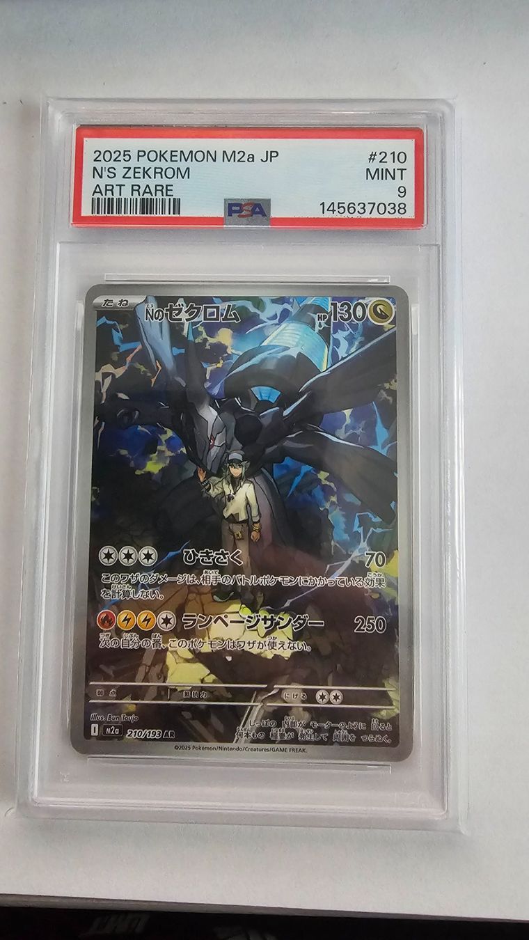 Pokémon Carte collezionabili: N's Zekrom #210 Pokemon Japanese Mega Dream ex PSA9 – Nuovo (secondo la descrizione) da Zollikofen venduto da AdrianG.