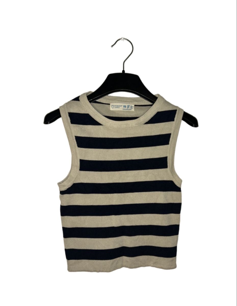 Top: Gestreiftes Crop Top – Nuovo (secondo la descrizione) da Bern venduto da jul_tv62