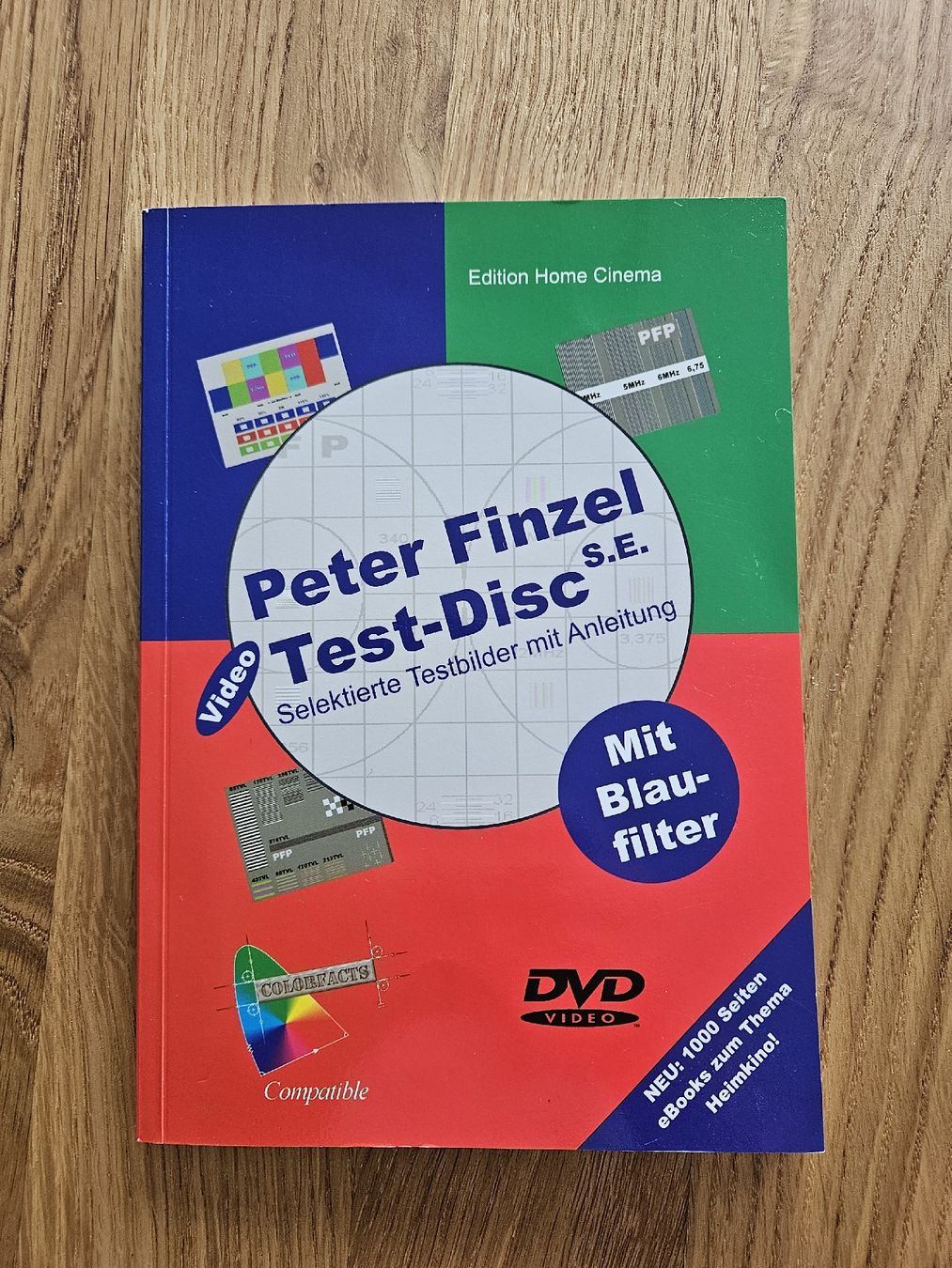 Tutti i DVDs: Peter Finzel Test-Disc S.E. - Selectierte Testbilder DVD – Usato da Worb venduto da MisterSunshine