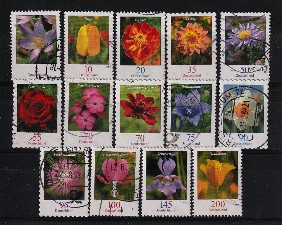 Tutti i francobolli: Blumen – Usato da Arlesheim venduto da gaugi43