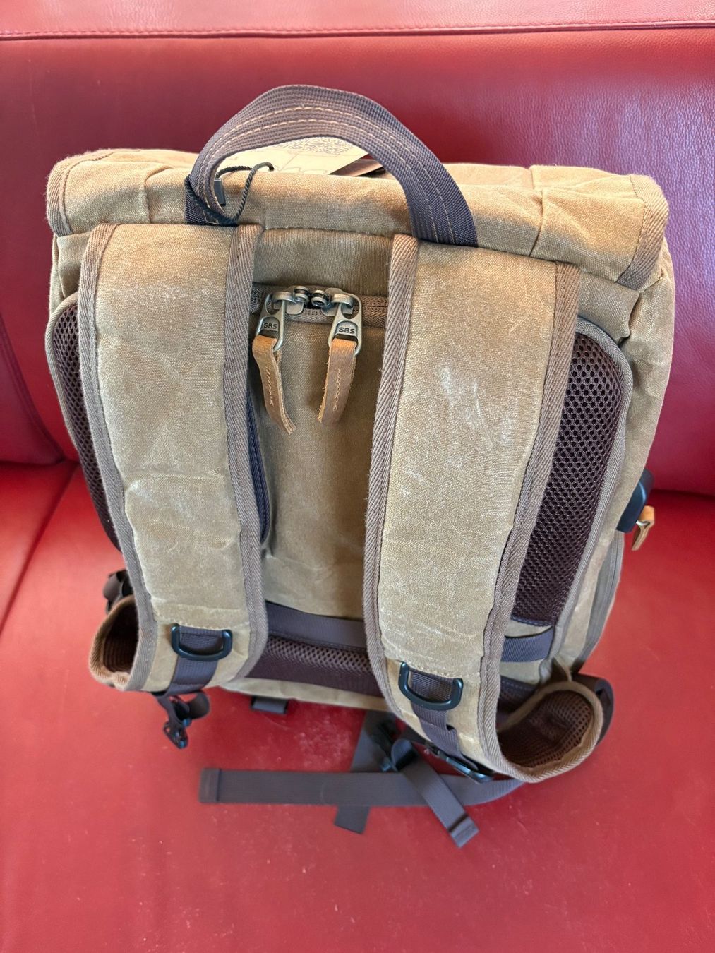 Zaini: Neuer, robuster Rucksack aus Canvas – Nuovo e nell'imballaggio originale da Oberweningen venduto da Gerini 6