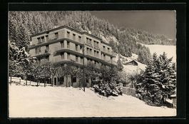 Adelboden, Park-Hotel Bellevue im Winter