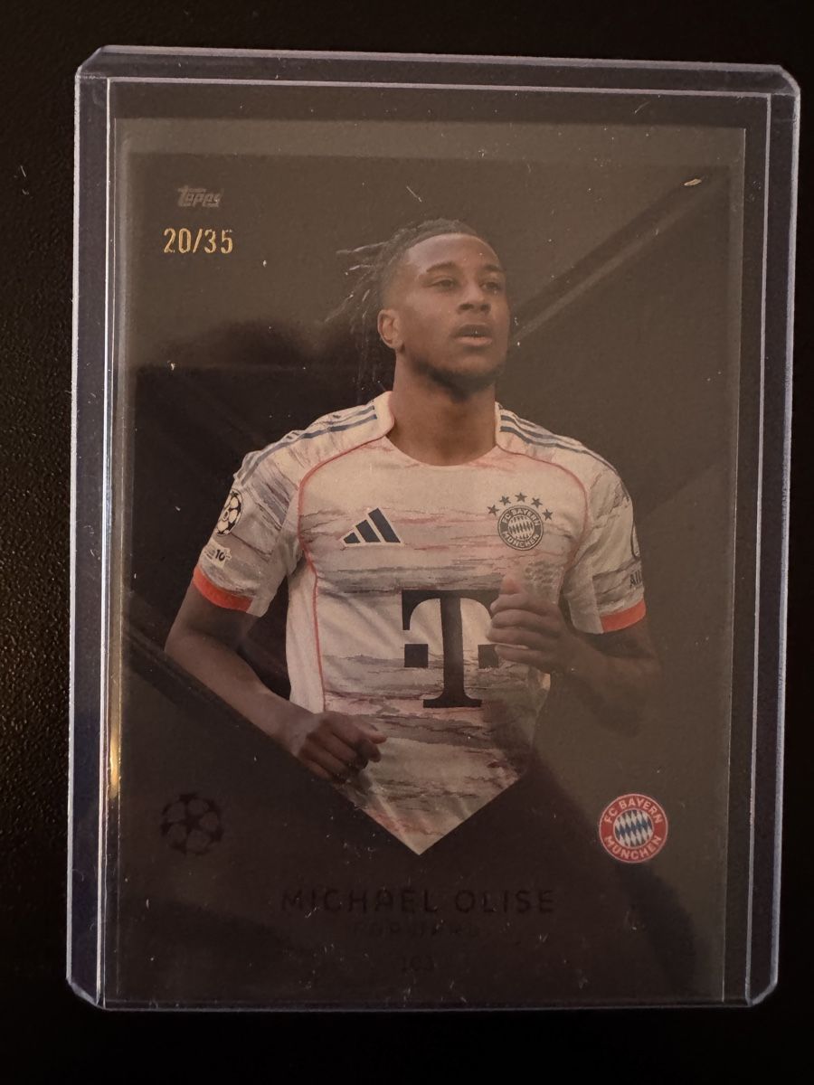 Topps Sammelbilder & Trading cards: Michael Olise 20/35 Topps nummeriert – Neu (gemäss Beschreibung) aus St. Moritz von PauloM98