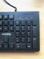 VICTSING USB‑AZERTY-Tastatur PC260A (NEU)