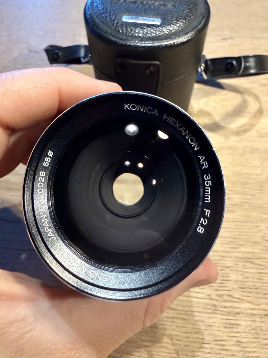 Konica Objektive: Konica Hexanon AR 35mm f2.8 – Gebraucht aus Kilchberg ZH von freakfish 1