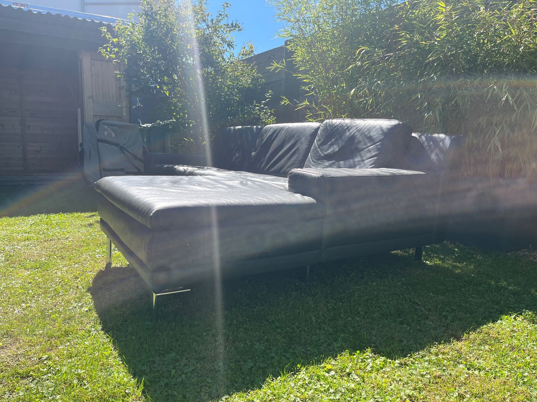 Divani: Schwarzes Sofa – Usato da Gossau ZH venduto da ted_mosby 3