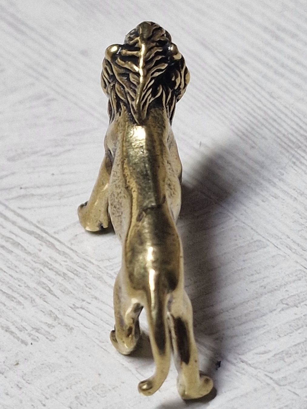 Statuette: Löwe  aus Messing – Nuovo (secondo la descrizione) da Uerkheim venduto da Justi.y 4