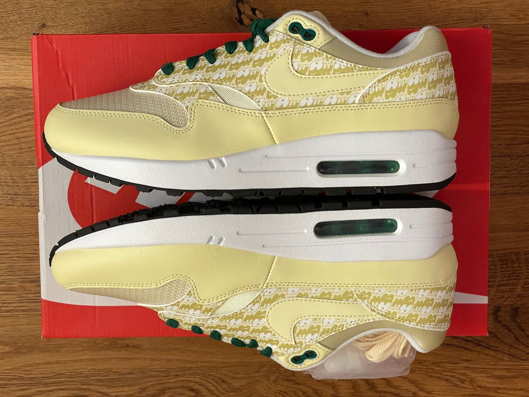 Nike Scarpe da uomo: Air Max 1 Atmos Powerwall Lemonade | 42.5 9 – Nuovo e nell'imballaggio originale da Schaffhausen venduto da mar_mfl9 3