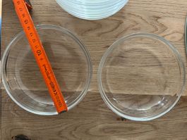Glas Schalen tief 8er Set