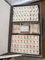 Antikes Mah-Jongg Spiel komplett