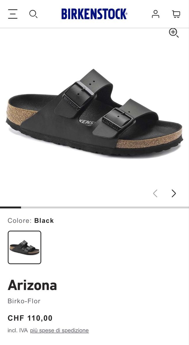 Birkenstock Scarpe da uomo: Birkenstock arizona triples black – Nuovo e nell'imballaggio originale da Minusio venduto da morga1984 2