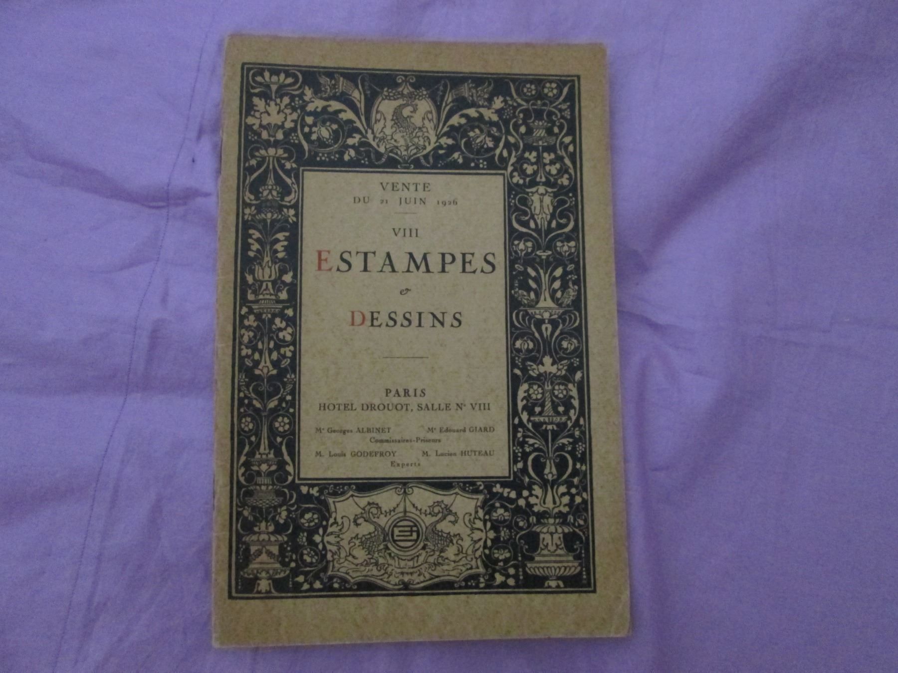 Livres: Estampes et Dessins – D'occasion à Neuchâtel par Dualseele