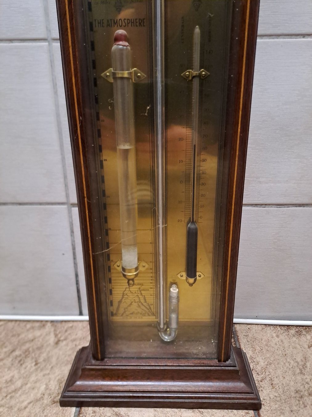 Sonstige antike Technik & Geräte: Vintage Admiral Fitzroy Barometer – Gebraucht aus Meierskappel von BruceCruise 3
